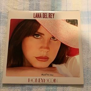 NWOT LANA DEL REY HONEYMOON VINYL ( RED )